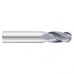 23/64 x 1 x 2-1/2 4 Flute Ball Nose  End Mill- Series 3200SD - Strong Tooling