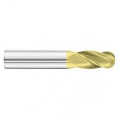 13/64 x 5/8 x 2-1/2 4 Flute Ball Nose  End Mill- Series 3200SD - Strong Tooling