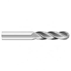 1/4 x 3 x 6 4 Flute Ball Nose  End Mill- Series 3200XL - Strong Tooling