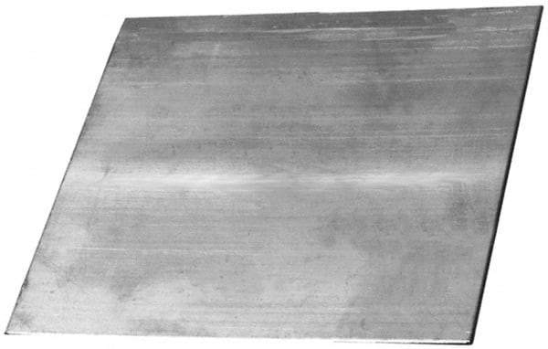 Made in USA - 0.024 Inch Thick x 12 Inch Wide x 12 Inch Long, 304 Stainless Steel Sheet - Intermediate Polished Finish, #4 - Strong Tooling