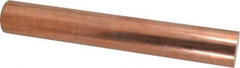 Value Collection - 1-3/4 Inch Diameter x 12 Inch Long, Copper Round Rod - Alloy 110 Copper - Strong Tooling