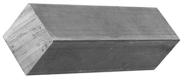 Value Collection - 3-1/4 Inch Square x 72 Inch Long, Aluminum Square Bar - +/- 0.25 Inch Tolerance, Alloy 6061 - Strong Tooling