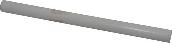 Made in USA - 7/8 Inch Outside Diameter x 1 Ft. Long, Plastic Round Tube - PTFE (Virgin), +/- 0.025 Inch Tolerance - Strong Tooling