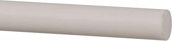 Made in USA - 3' Long, 3/16" Diam, PTFE (Mechanical Grade) Plastic Rod - +0.003 Tolerance - Strong Tooling