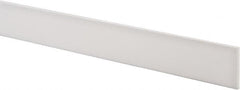 USA Sealing - 1' x 1-1/2" x 1/8" White PTFE (Virgin) Rectangular Bar - Strong Tooling