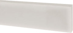 USA Sealing - 1' x 1" x 1/4" White PTFE (Virgin) Rectangular Bar - Strong Tooling