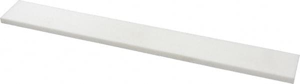 USA Sealing - 1' x 1-1/2" x 1/4" White PTFE (Virgin) Rectangular Bar - Strong Tooling