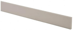 USA Sealing - 4' x 1-1/2" x 1/4" White PTFE (Virgin) Rectangular Bar - Strong Tooling