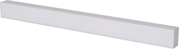 USA Sealing - 3' x 4" x 5/8" White PTFE (Virgin) Rectangular Bar - Strong Tooling