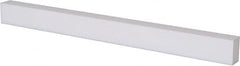 USA Sealing - 4' x 4" x 5/8" White PTFE (Virgin) Rectangular Bar - Strong Tooling