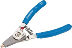 Channellock - 3/8 to 2" Ring Internal, 1/4 to 2" Ring, External, Combination Retaining Ring Pliers - Features Interchangeable Tips - Strong Tooling