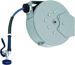 T&S Brass - 30' Spring Retractable Hose Reel - 300 psi, Hose Included - Strong Tooling