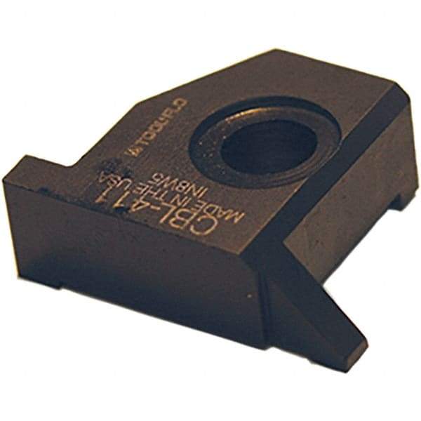 Tool-Flo - Series Vee-Bottom, CB Clamp for Indexables - Left Hand Cut, Compatible with SB90 Clamp Screws - Strong Tooling