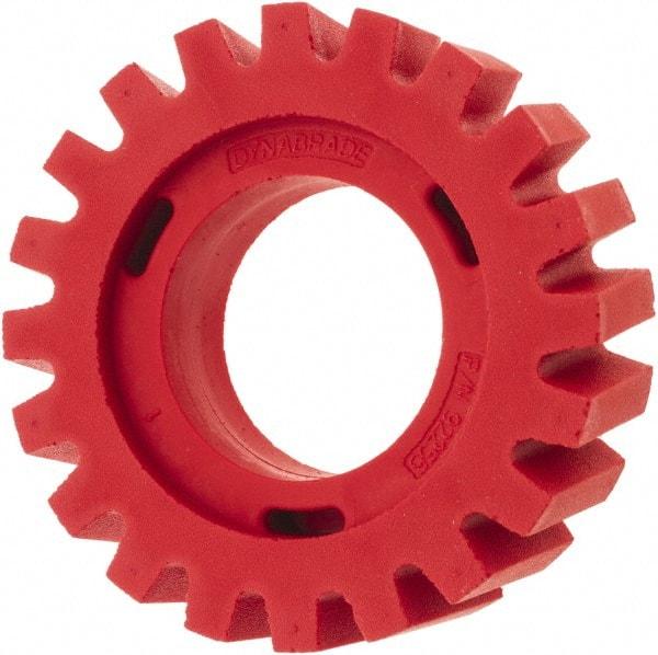 Dynabrade - 4" Diam Angle & Disc Grinder Eraser Wheel - For Use with Dynazip Eraser Tools - Strong Tooling