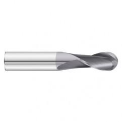 15/32 x 1 x 3 2 Flute Ball Nose  End Mill- Series 3215SD - Strong Tooling