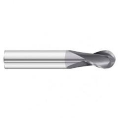 3/4 x 1 x 4 2 Flute Ball Nose  End Mill- Series 3215STB - Strong Tooling