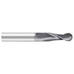 1/2 x 1-1/2 x 4 2 Flute Ball Nose  End Mill- Series 3215XL - Strong Tooling