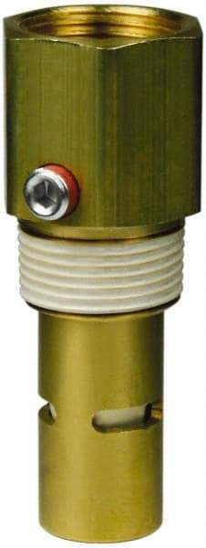 Conrader - 1-1/4 x 1-1/4" Brass Check Valve - In-Tank, FNPT x MNPT - Strong Tooling