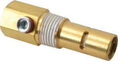 Conrader - 3/8 x 1/2" Brass Check Valve - In-Tank, FNPT x MNPT - Strong Tooling