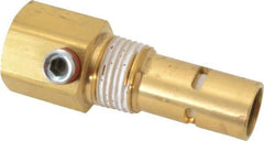 Conrader - 1/2 x 1/2" Brass Check Valve - In-Tank, FNPT x MNPT - Strong Tooling