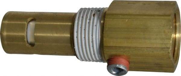 Conrader - 3/4 x 3/4" Brass Check Valve - In-Tank, FNPT x MNPT - Strong Tooling