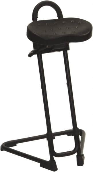 ShopSol - Swivel & Adjustable Stools Type: Sit-Stand Stool Base Type: Tubular Steel - Strong Tooling