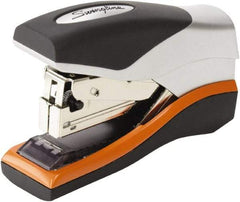 Swingline - 40 Sheet Half Strip Stapler - Silver/Orange/Black - Strong Tooling