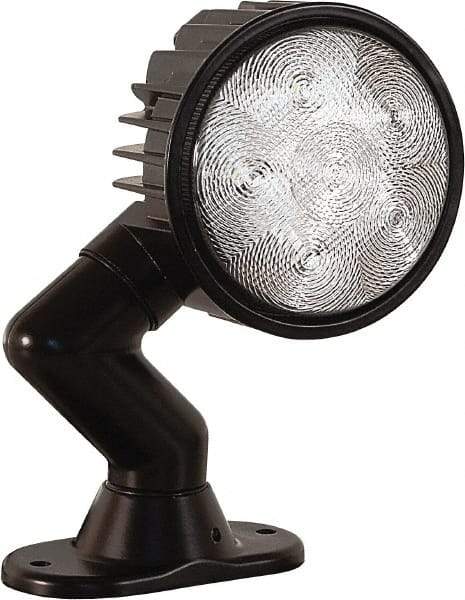 Buyers Products - 12 to 24 Volt, Clear Flood Beam Light - 1.5 Amps, 1,350 Lumens, 6 LED Lamp - Strong Tooling