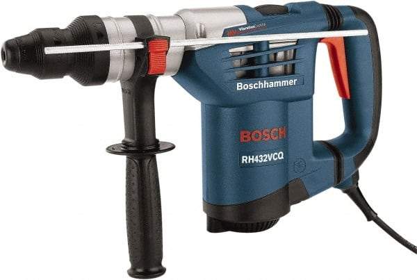 Bosch - 120 Volt 1-1/4" Keyless Chuck Electric Rotary Hammer - 0 to 3,600 BPM, 0 to 750 RPM, Reversible - Strong Tooling