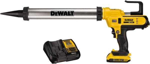 DeWALT - 29 oz Full Barrel Battery Caulk/Adhesive Applicator - Use with 10 to 20 oz Sausage Packs - Strong Tooling