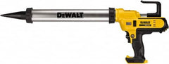 DeWALT - 29 oz Full Barrel Battery Caulk/Adhesive Applicator - Use with 29 oz Adhesive Cartridges - Strong Tooling