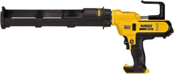 DeWALT - 29 oz Half Barrel Battery Caulk/Adhesive Applicator - Use with 29 oz Adhesive Cartridges - Strong Tooling