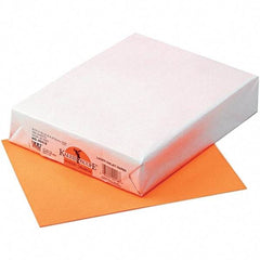 Pacon - 8-1/2" x 11" Hyper Orange Colored Copy Paper - Use with Laser Printers, Copiers, Inkjet Printers - Strong Tooling