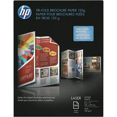 Hewlett-Packard - 8-1/2" x 11" White Brochure Paper - Use with Laser Printers - Strong Tooling