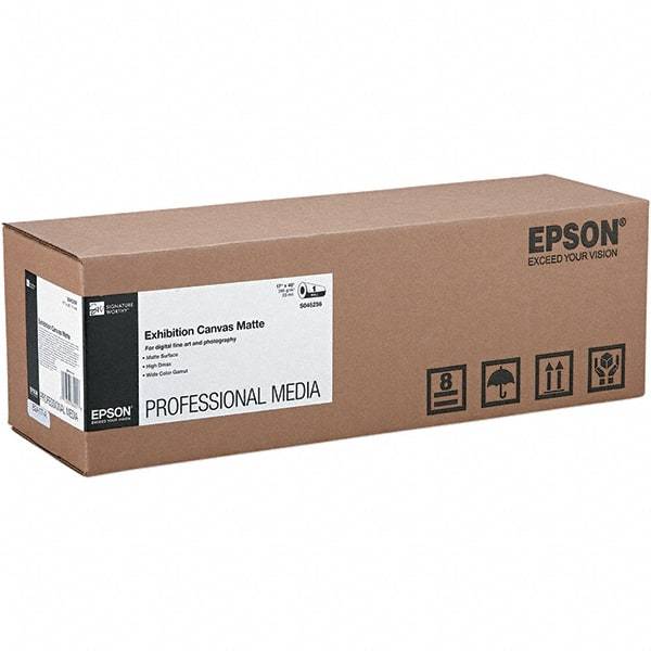 Epson - White Photo Paper - Use with Wide-Format Printers, Plotters - Strong Tooling