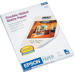 Epson - 8-1/2" x 11" Bright White Photo Paper - Use with Inkjet Printers - Strong Tooling