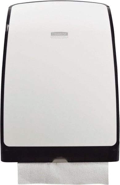 Kimberly-Clark Professional - Manual, Plastic Paper Towel Dispenser - 13.67" High x 9.83" Wide x 2.88" Deep, White - Strong Tooling