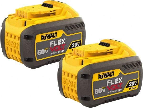 DeWALT - 60 Volt Lithium-Ion Power Tool Battery - 9 Ahr Capacity, 2 hr Charge Time, Series 20/60 FLEXVOLT - Strong Tooling