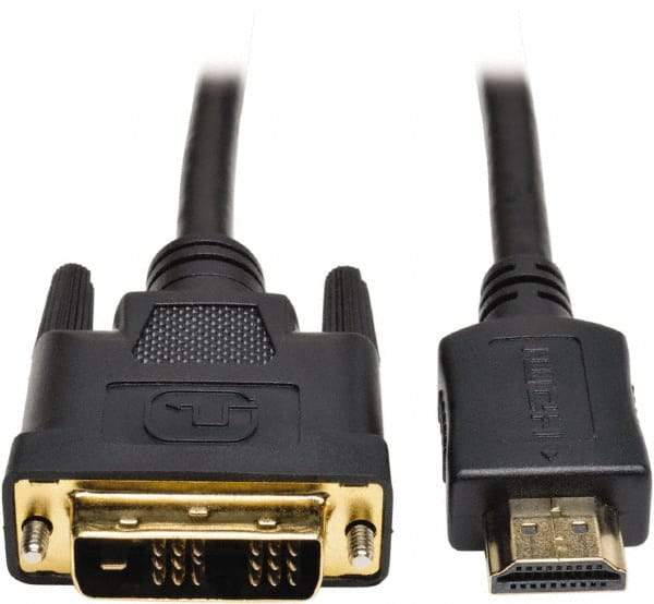 Tripp-Lite - 6' Long, DVI Male; HDMI Male Computer Cable - Black, Male - Strong Tooling