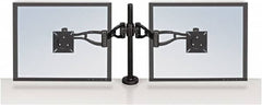 FELLOWES - Black Desk Mount Monitor Arm - Use with Monitor - Strong Tooling