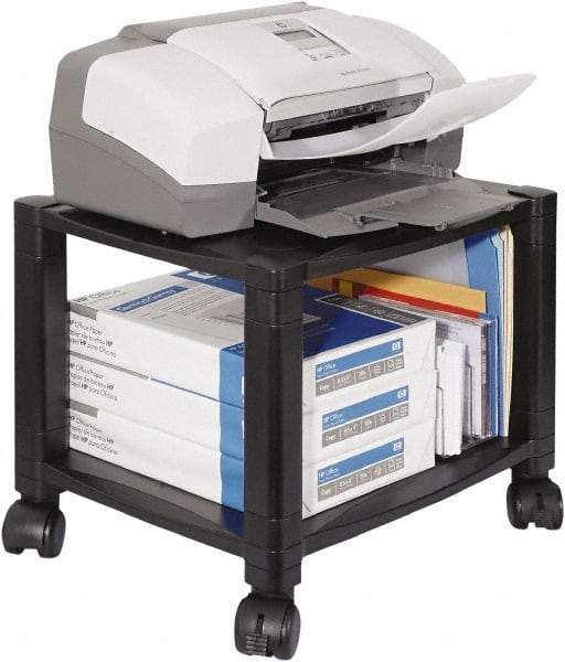 Kantek - Black Printer/Copier Stand - Use with Printer, Paper - Strong Tooling