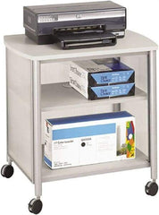 Safco - Gray Case/Stand - Use with Printer, Office Machines - Strong Tooling