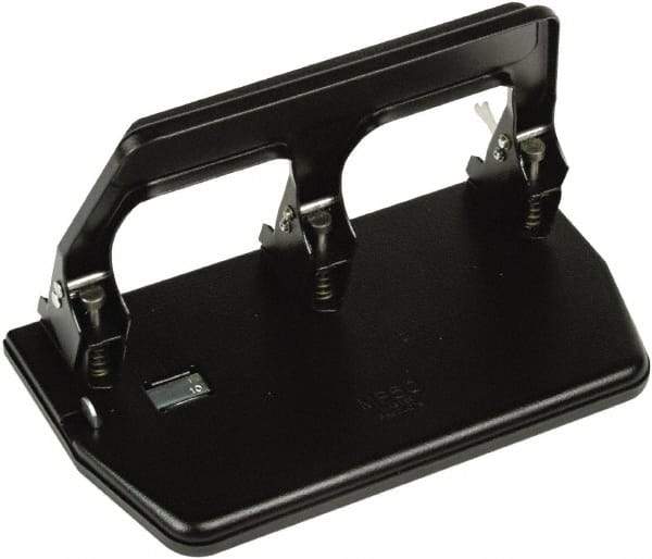 Master - Paper Punches Type: 40 Sheet Three-Hole Punch Color: Black - Strong Tooling