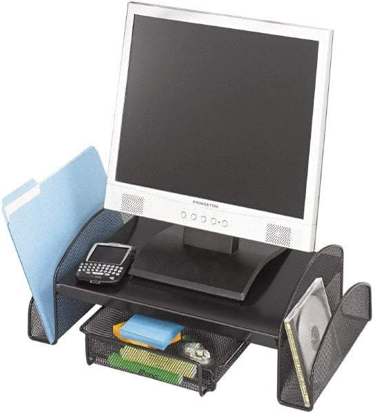 Safco - Black Printer/Copier Stand - Use with Monitor - Strong Tooling