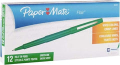 Paper Mate - Needle Porous Point Pen - Green - Strong Tooling