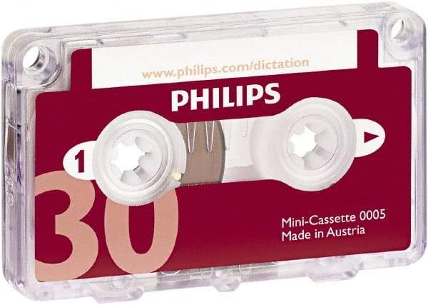 Philips - Cassette - Use with Dictation Recorder - Strong Tooling