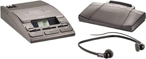 Philips - Gray Cassette - Use with Dictation Recorder - Strong Tooling