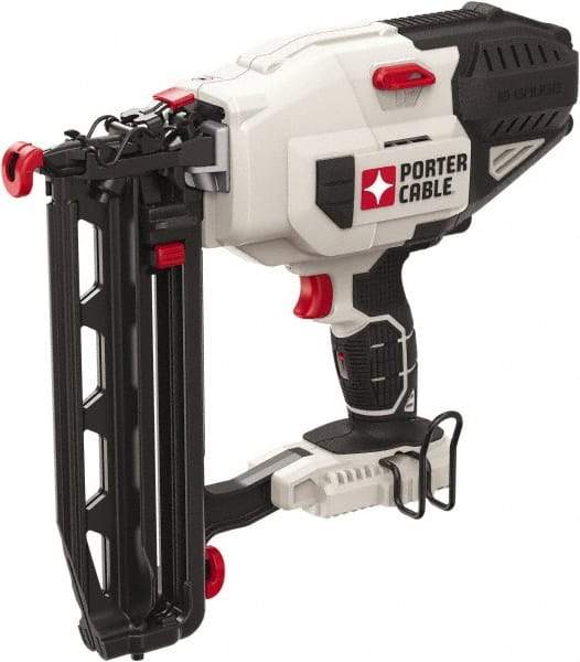 Porter-Cable - Cordless Finish Nailer - 16 Gauge Nail Diam, 2-1/2" Long Nail, Lithium-Ion Batteries Not Included - Strong Tooling