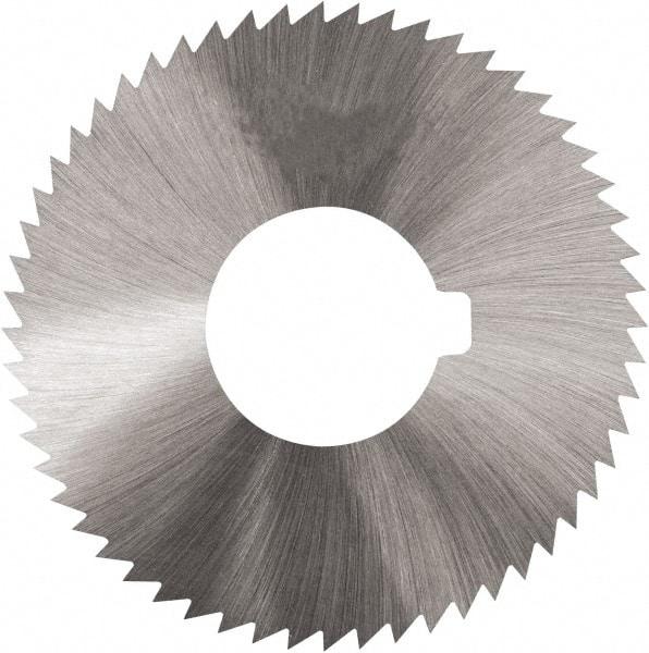 Made in USA - Slitting & Slotting Saws   Material: High Speed Steel    Blade Diameter (Inch): 4-1/2 - Strong Tooling