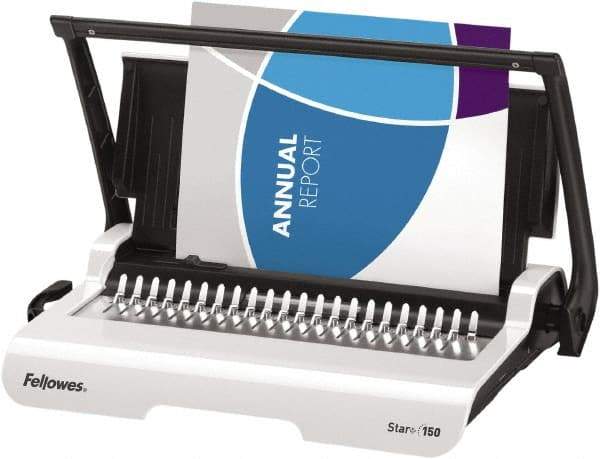 FELLOWES - Binding Machines Type: Manual Sheet Capacity: 150 - Strong Tooling